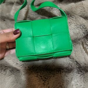 Bottega Veneta Vibrant Green Mini Bag